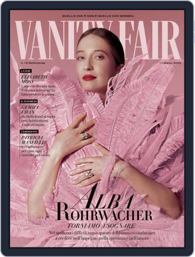 Vanity Fair Italia March 10th, 2020 Digital Back Issue Cover