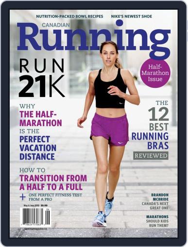 Canadian Running May 1st, 2018 Digital Back Issue Cover