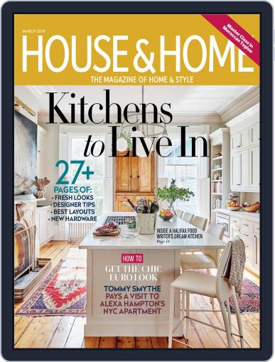 House & Home March 1st, 2019 Digital Back Issue Cover