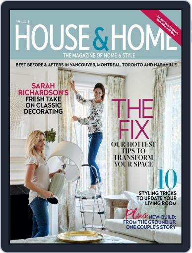 House & Home April 1st, 2019 Digital Back Issue Cover