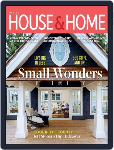 House & Home August 1st, 2019 Digital Back Issue Cover