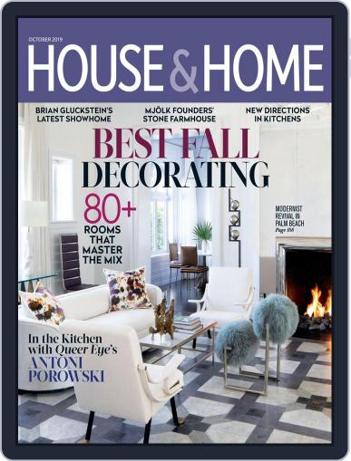 House & Home October 1st, 2019 Digital Back Issue Cover