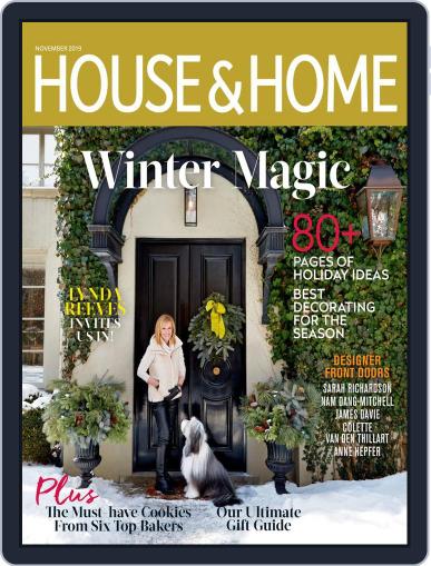House & Home November 1st, 2019 Digital Back Issue Cover