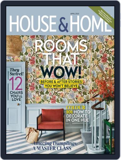 House & Home April 1st, 2020 Digital Back Issue Cover