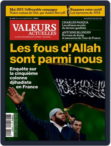 Valeurs Actuelles July 2nd, 2015 Digital Back Issue Cover
