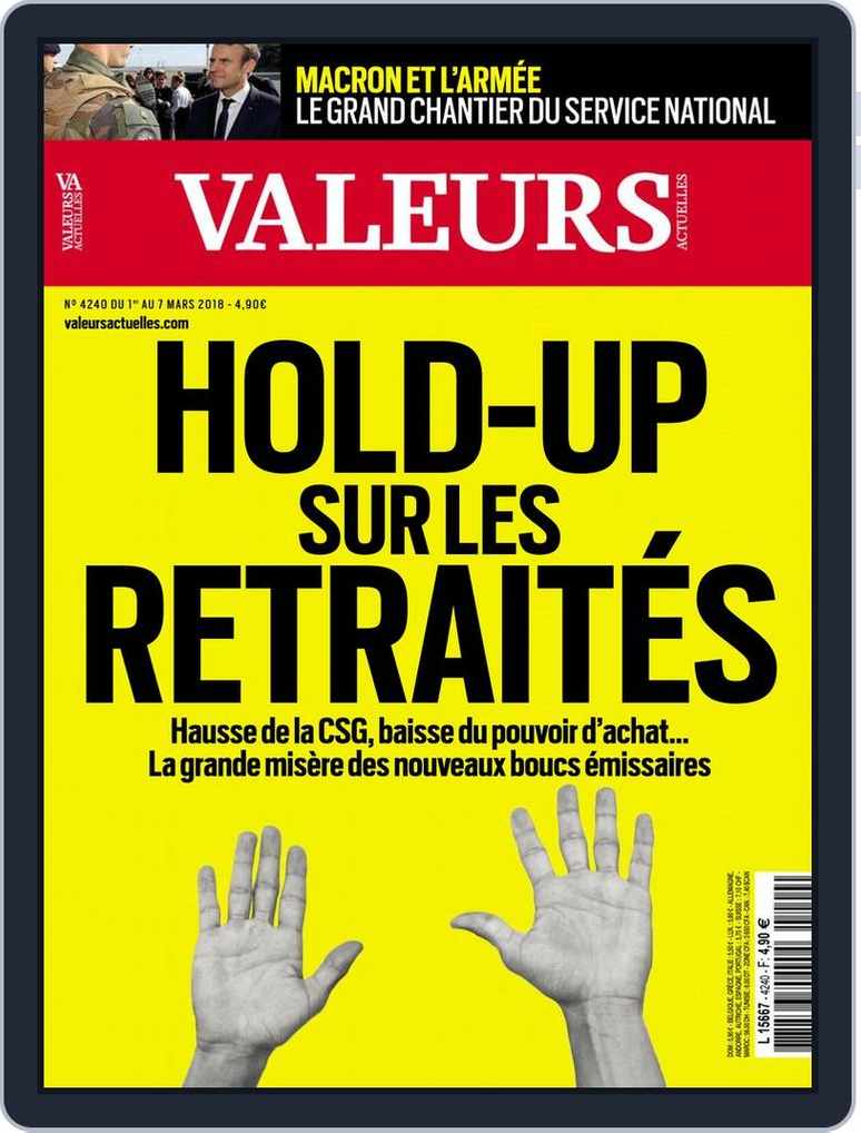 Valeurs Actuelles Back Issue No 4240 Digital Discountmags Com Valeurs Actuelles Back Issue No 4240 Digital Discountmags Com