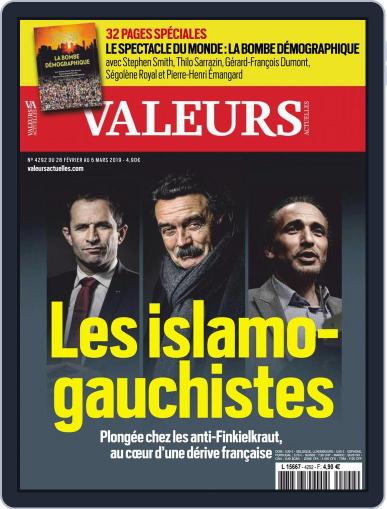Valeurs Actuelles February 28th, 2019 Digital Back Issue Cover