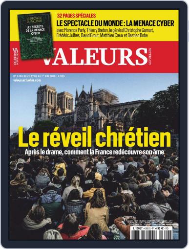 Valeurs Actuelles April 25th, 2019 Digital Back Issue Cover