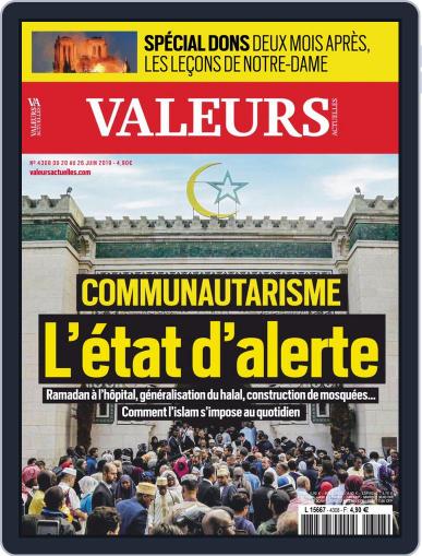 Valeurs Actuelles June 20th, 2019 Digital Back Issue Cover