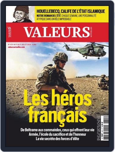Valeurs Actuelles July 11th, 2019 Digital Back Issue Cover