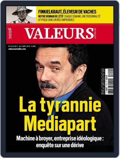 Valeurs Actuelles August 1st, 2019 Digital Back Issue Cover