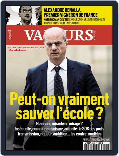 Valeurs Actuelles September 4th, 2019 Digital Back Issue Cover