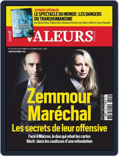 Valeurs Actuelles September 26th, 2019 Digital Back Issue Cover