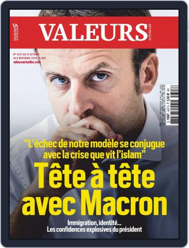 Valeurs Actuelles November 6th, 2019 Digital Back Issue Cover