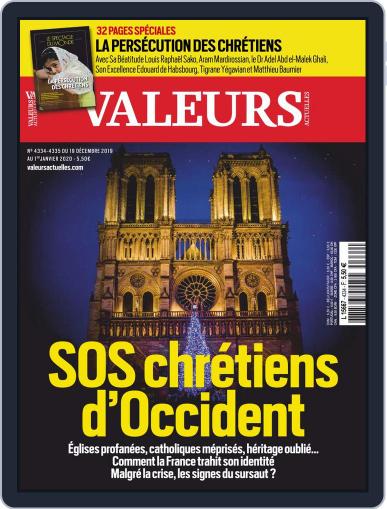 Valeurs Actuelles December 19th, 2019 Digital Back Issue Cover