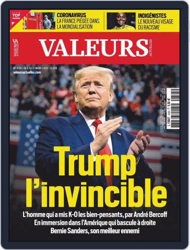 Valeurs Actuelles March 5th, 2020 Digital Back Issue Cover