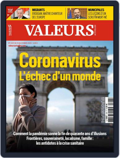 Valeurs Actuelles March 19th, 2020 Digital Back Issue Cover