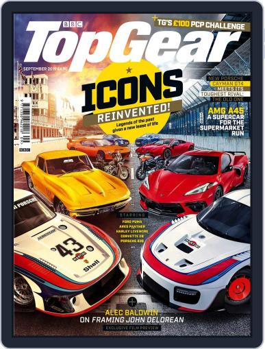 BBC Top Gear September 1st, 2019 Digital Back Issue Cover