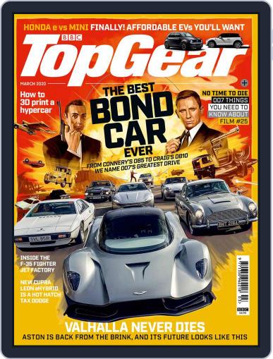 BBC Top Gear March 1st, 2020 Digital Back Issue Cover