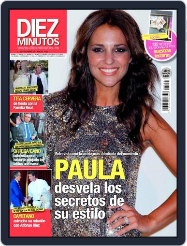 Diez Minutos September 13th, 2011 Digital Back Issue Cover
