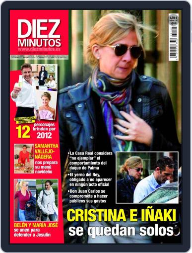 Diez Minutos December 13th, 2011 Digital Back Issue Cover