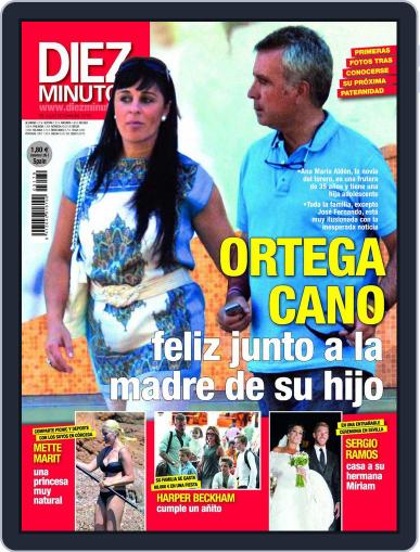 Diez Minutos July 17th, 2012 Digital Back Issue Cover