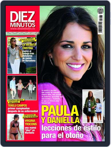 Diez Minutos September 4th, 2012 Digital Back Issue Cover