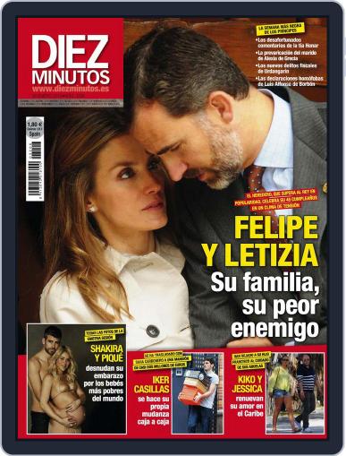 Diez Minutos January 22nd, 2013 Digital Back Issue Cover