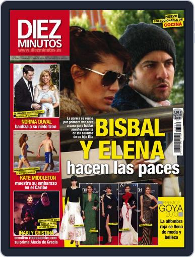 Diez Minutos February 19th, 2013 Digital Back Issue Cover
