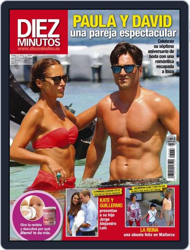Diez Minutos July 30th, 2013 Digital Back Issue Cover
