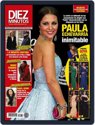 Diez Minutos February 11th, 2014 Digital Back Issue Cover