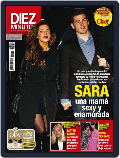 Diez Minutos February 18th, 2014 Digital Back Issue Cover