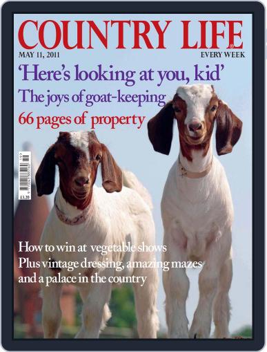 Country Life May 11th, 2011 Digital Back Issue Cover