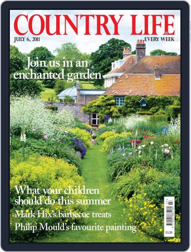 Country Life July 6th, 2011 Digital Back Issue Cover