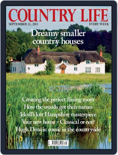 Country Life September 20th, 2011 Digital Back Issue Cover