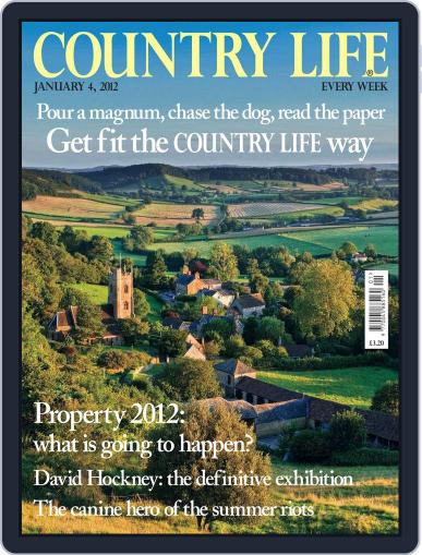Country Life January 10th, 2012 Digital Back Issue Cover