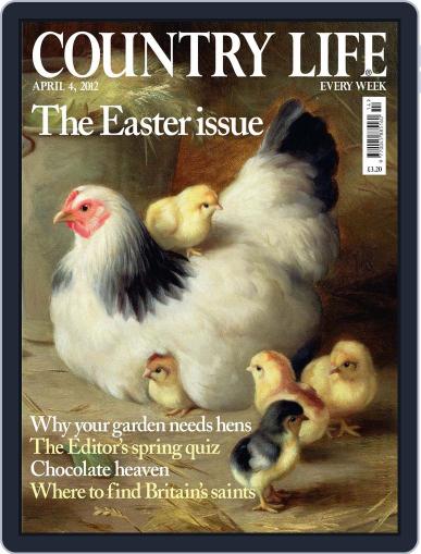 Country Life April 3rd, 2012 Digital Back Issue Cover