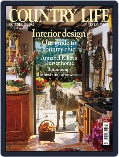 Country Life October 16th, 2012 Digital Back Issue Cover