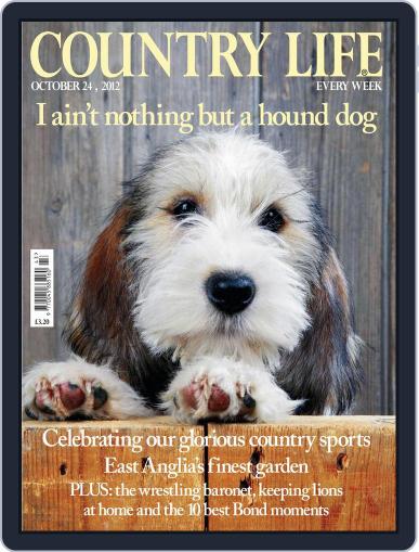 Country Life October 23rd, 2012 Digital Back Issue Cover