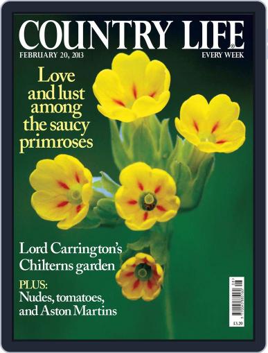 Country Life February 19th, 2013 Digital Back Issue Cover