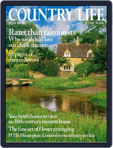 Country Life June 19th, 2013 Digital Back Issue Cover