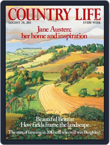 Country Life August 27th, 2013 Digital Back Issue Cover