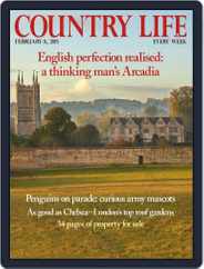 Country Life (Digital) Subscription                    February 10th, 2015 Issue