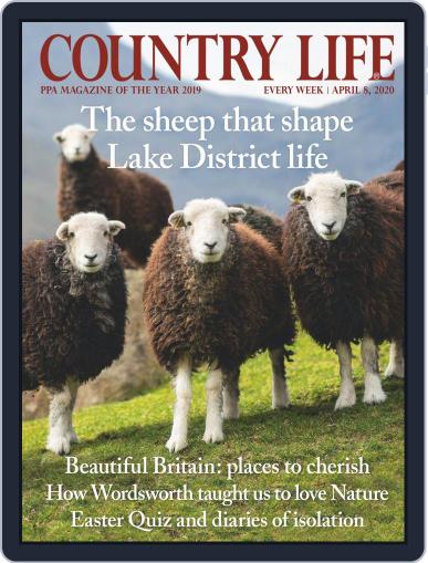 Country Life April 8th, 2020 Digital Back Issue Cover
