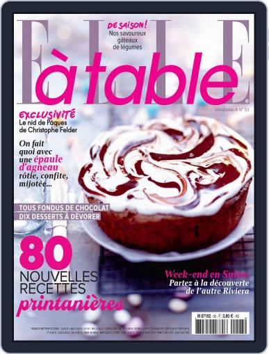 ELLE à Table March 3rd, 2014 Digital Back Issue Cover