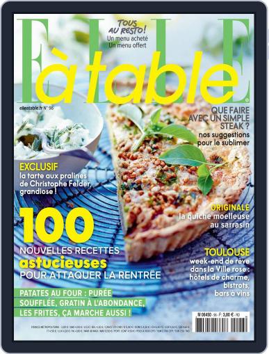 ELLE à Table September 2nd, 2014 Digital Back Issue Cover