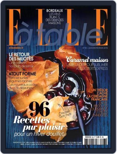 ELLE à Table January 5th, 2015 Digital Back Issue Cover