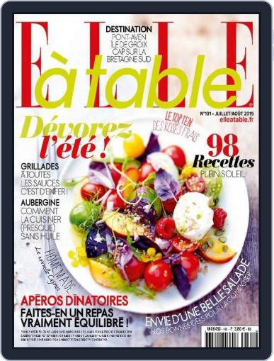ELLE à Table June 29th, 2015 Digital Back Issue Cover