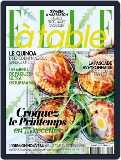 ELLE à Table March 3rd, 2016 Digital Back Issue Cover
