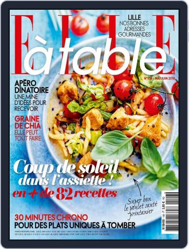 ELLE à Table May 2nd, 2016 Digital Back Issue Cover